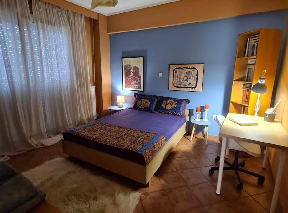 Όμορφο, Άνετο Ζεστά Διακοσμημένο Διαμέρισμα Θέρμη Εξωτερικό φωτογραφία